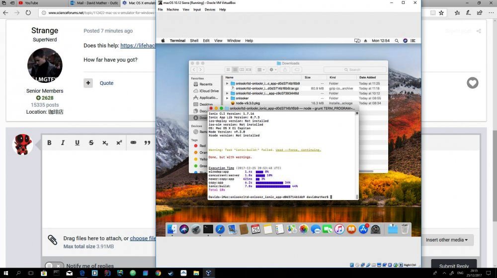 mac os x emulator windows cnet download